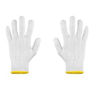 string knit gloves